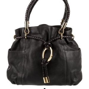 Michael kors leather shoulder bag